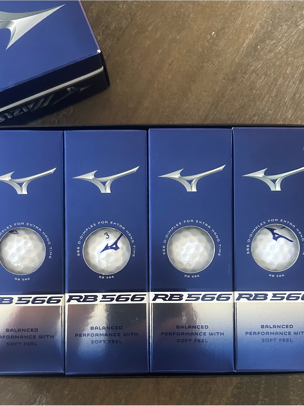 Mizuno RB 566 Golf Balls White - 1 Dozen Brand New In Box (NIB)